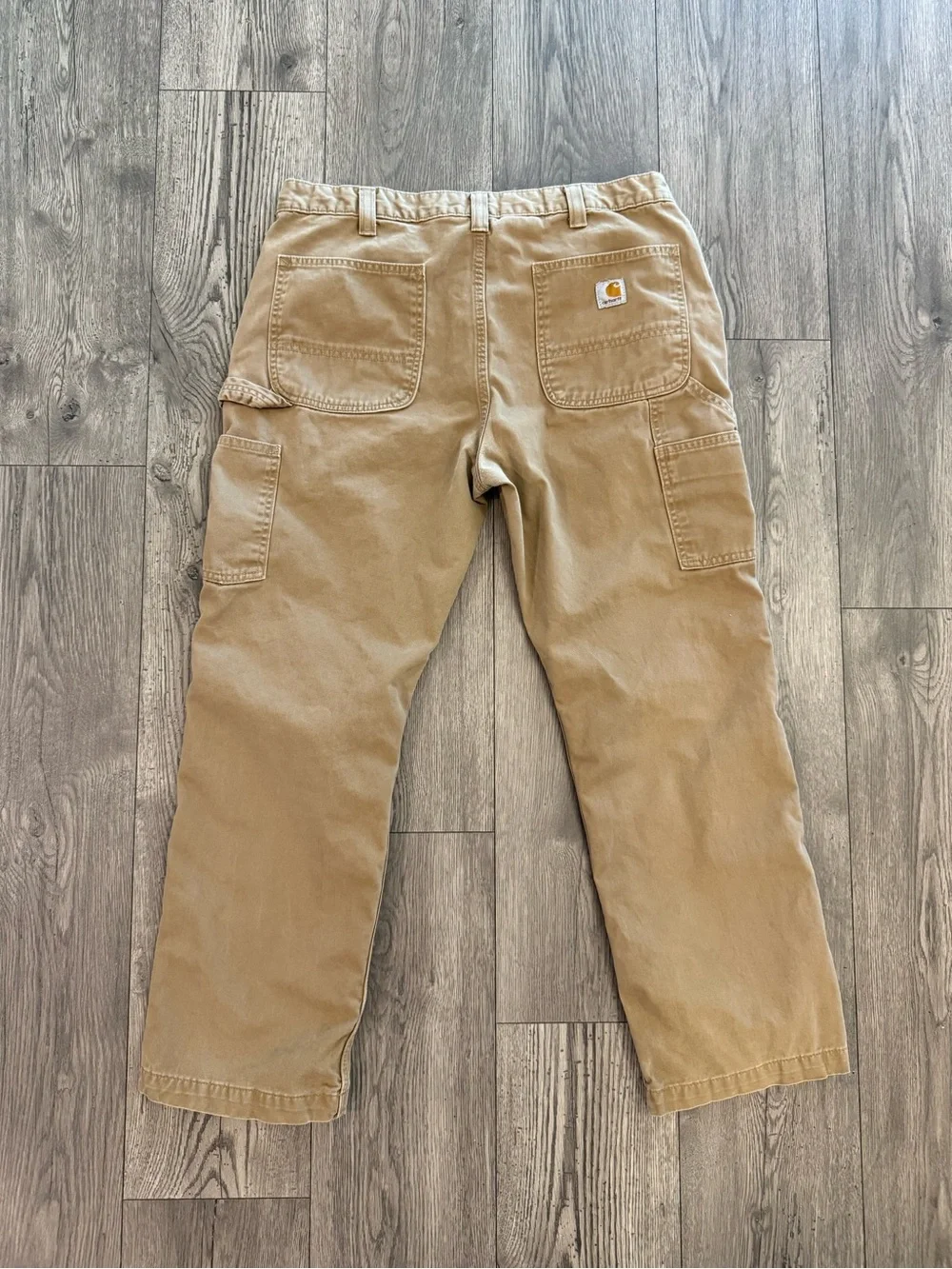 Carhartt Relaxed Fit Workwear Tan Khaki 14806 Men’s Size:40x30 Chino Pants